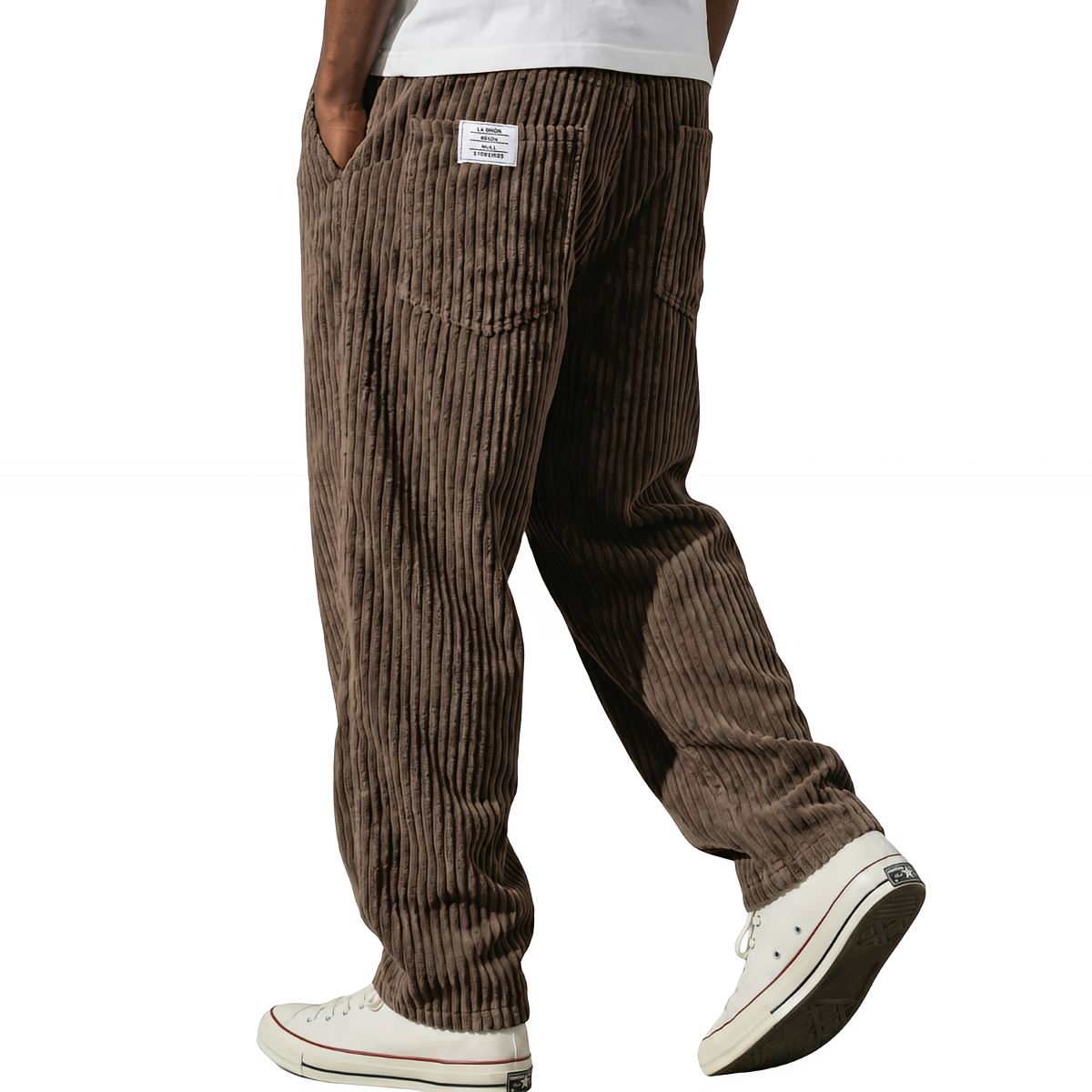 Varel | Pantalones de hombre de pana con cintura elástica