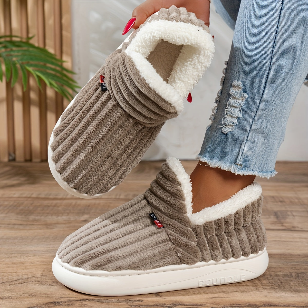 Maristel | Pluche pantoffels