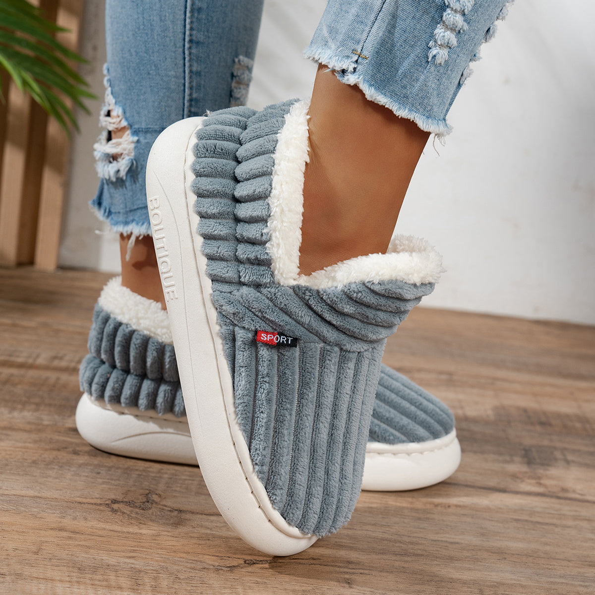 Maristel | Pluche pantoffels