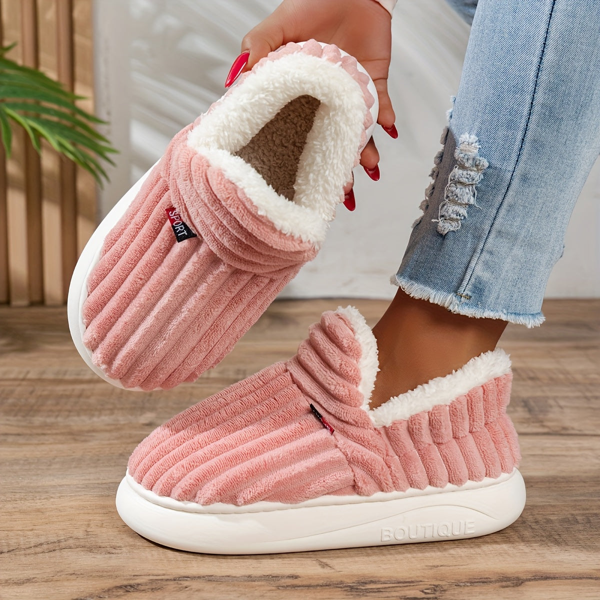 Maristel | Pluche pantoffels