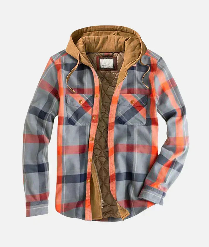 Varel | Chaqueta patchwork de cuadros