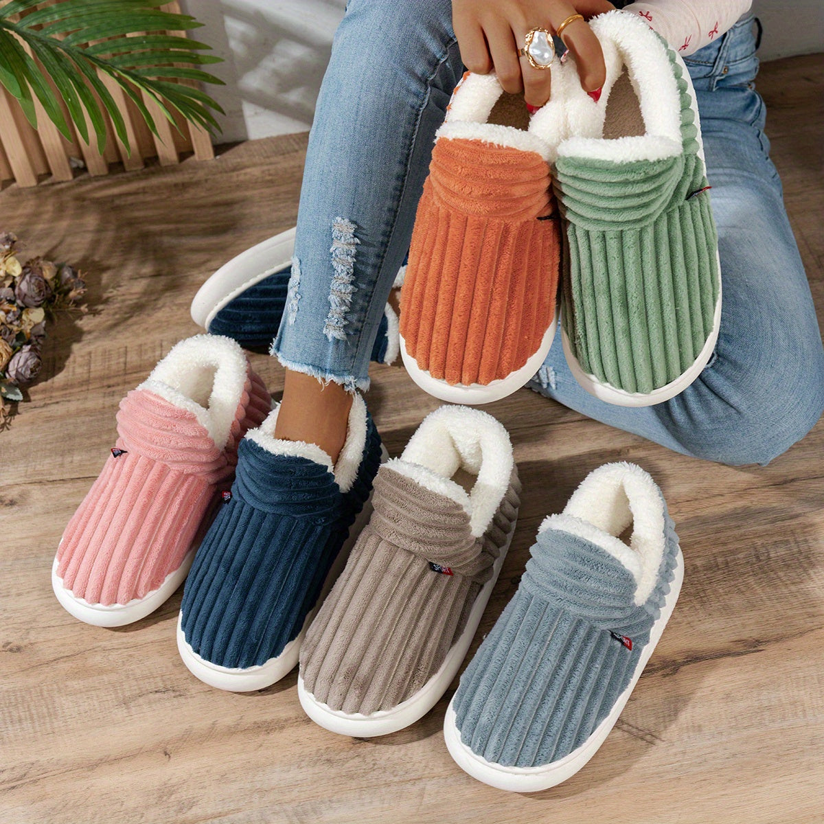 Maristel | Pluche pantoffels