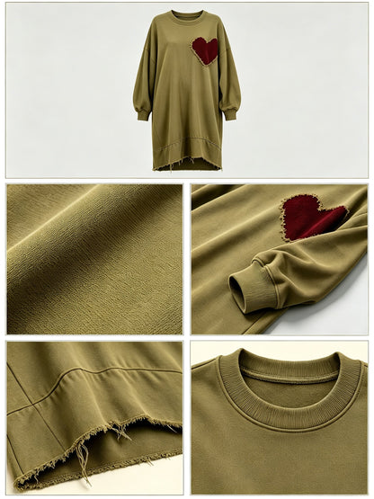 Vestido Midi Casual Holgado