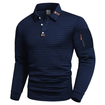 Dennis™ | Klassieke polo met lange mouwen