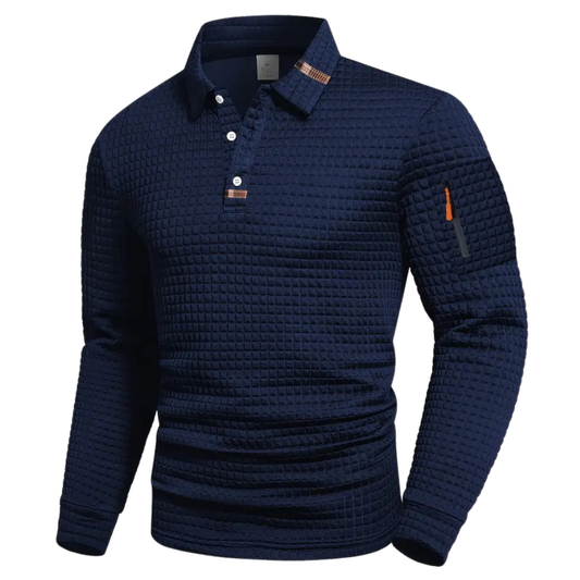 Dennis™ | Klassieke polo met lange mouwen