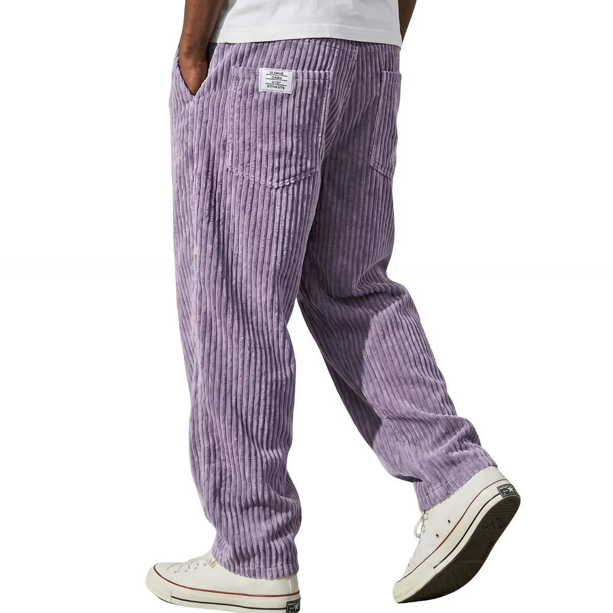 Varel | Pantalones de hombre de pana con cintura elástica