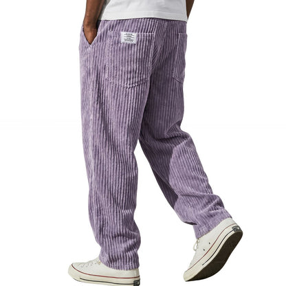 Varel | Pantalones de hombre de pana con cintura elástica