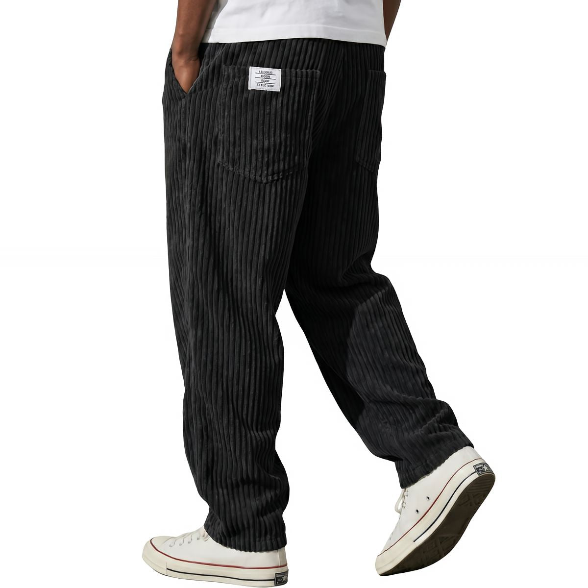 Varel | Pantalones de hombre de pana con cintura elástica