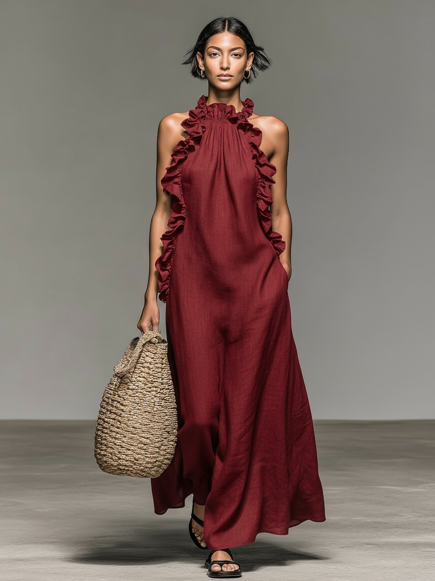 Lia | Vestido de lino