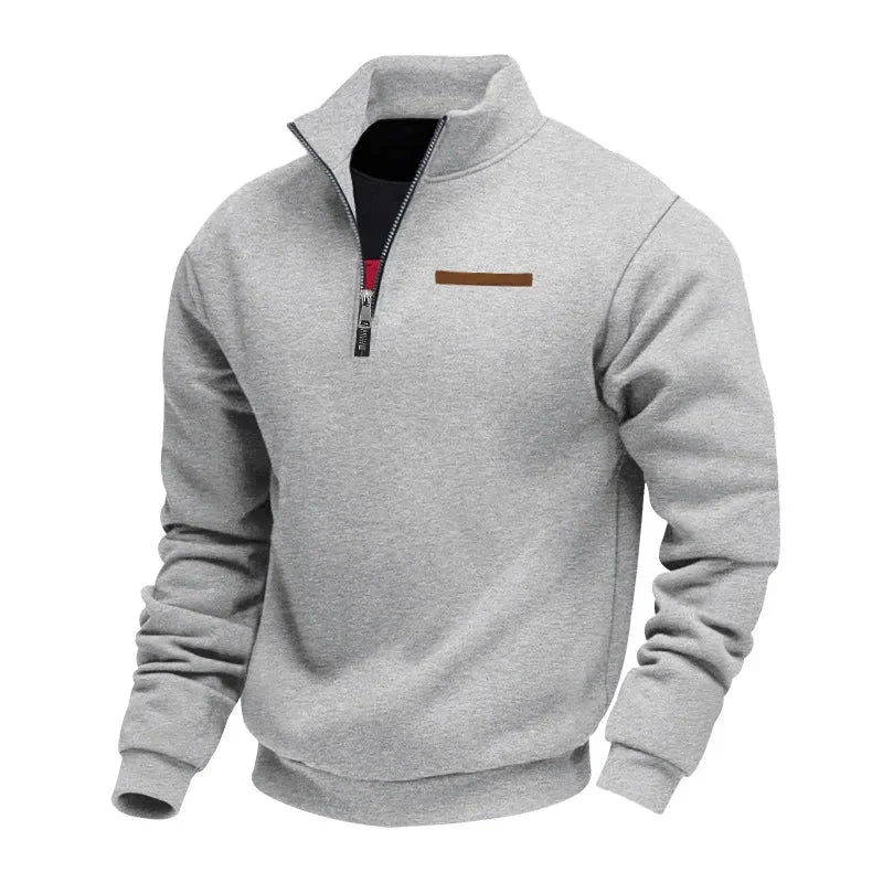 Laluna - Jersey casual de forro polar para hombre