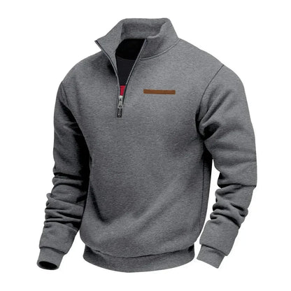 Laluna - Jersey casual de forro polar para hombre