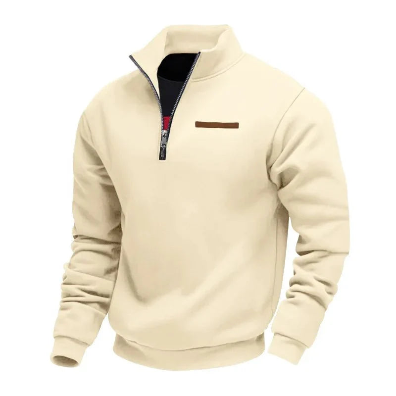 Laluna - Jersey casual de forro polar para hombre