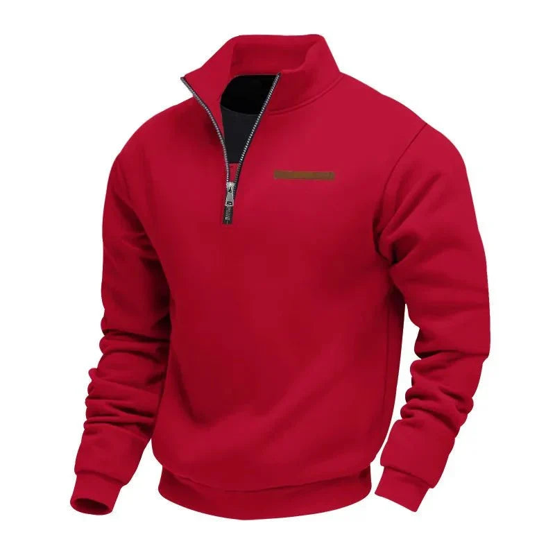 Laluna - Jersey casual de forro polar para hombre
