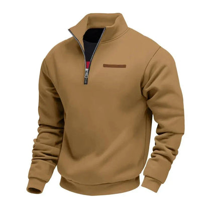 Laluna - Jersey casual de forro polar para hombre