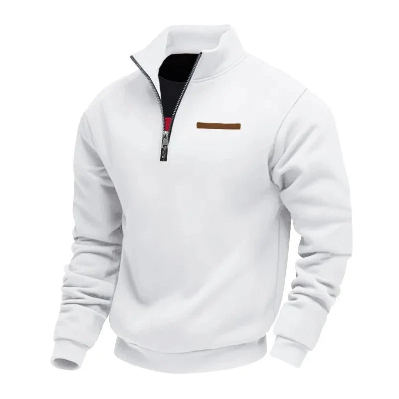 Laluna - Jersey casual de forro polar para hombre