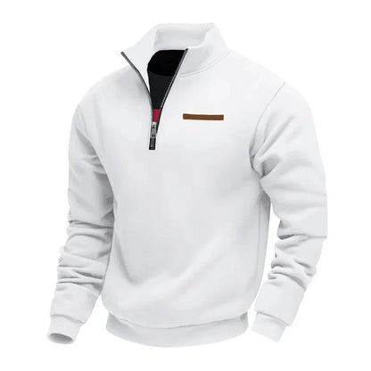 Laluna - Jersey casual de forro polar para hombre