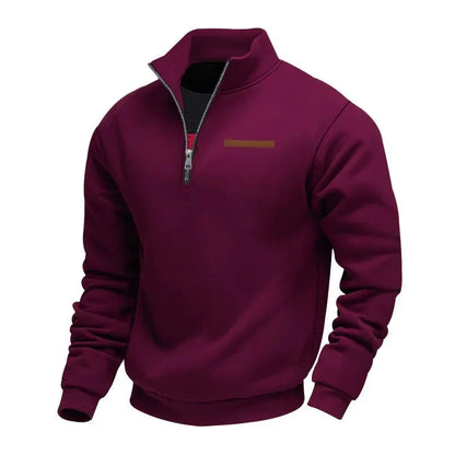 Laluna - Jersey casual de forro polar para hombre