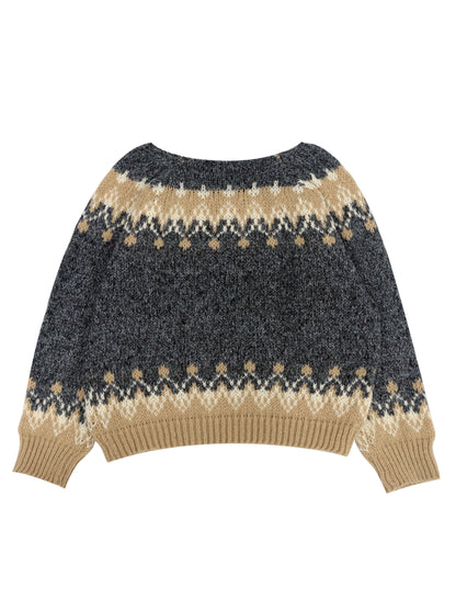 Milena - Jersey de Cuello Redondo