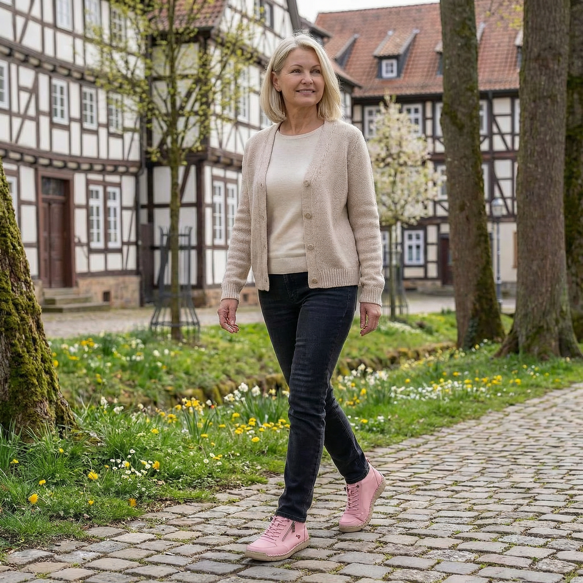 Mila – Zapatillas Ortopédicas Cómodas