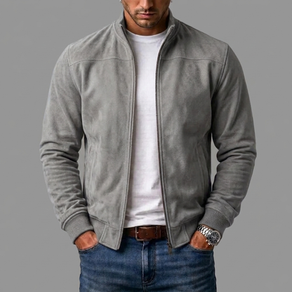 Varel | Chaqueta bomber de ante