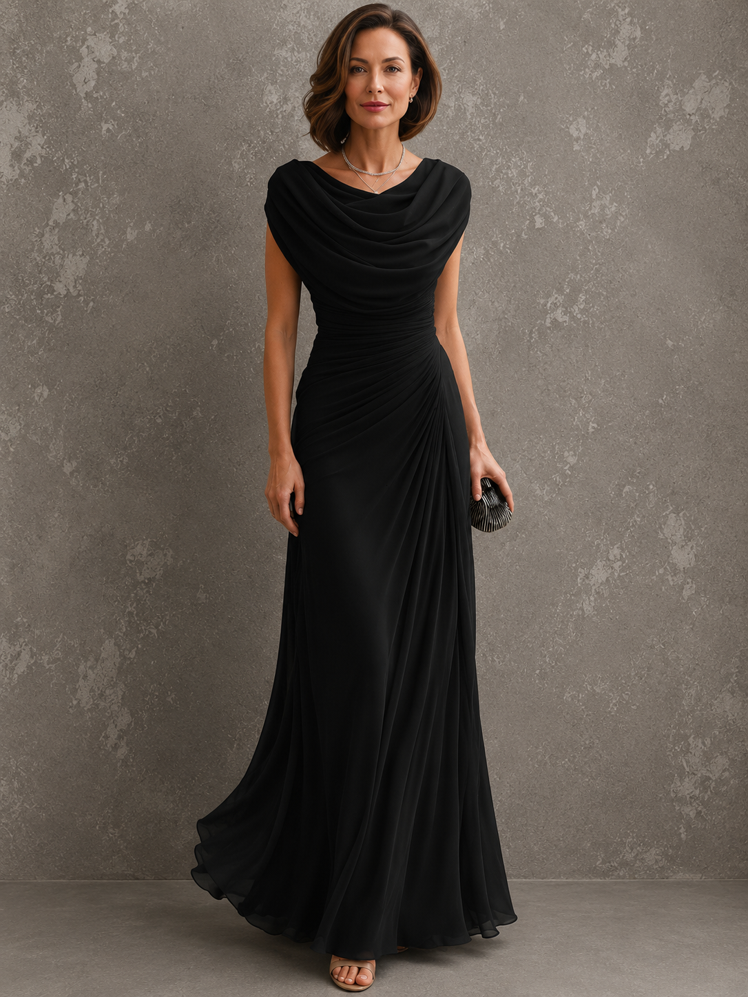 Jilliann | Vestido largo elegante