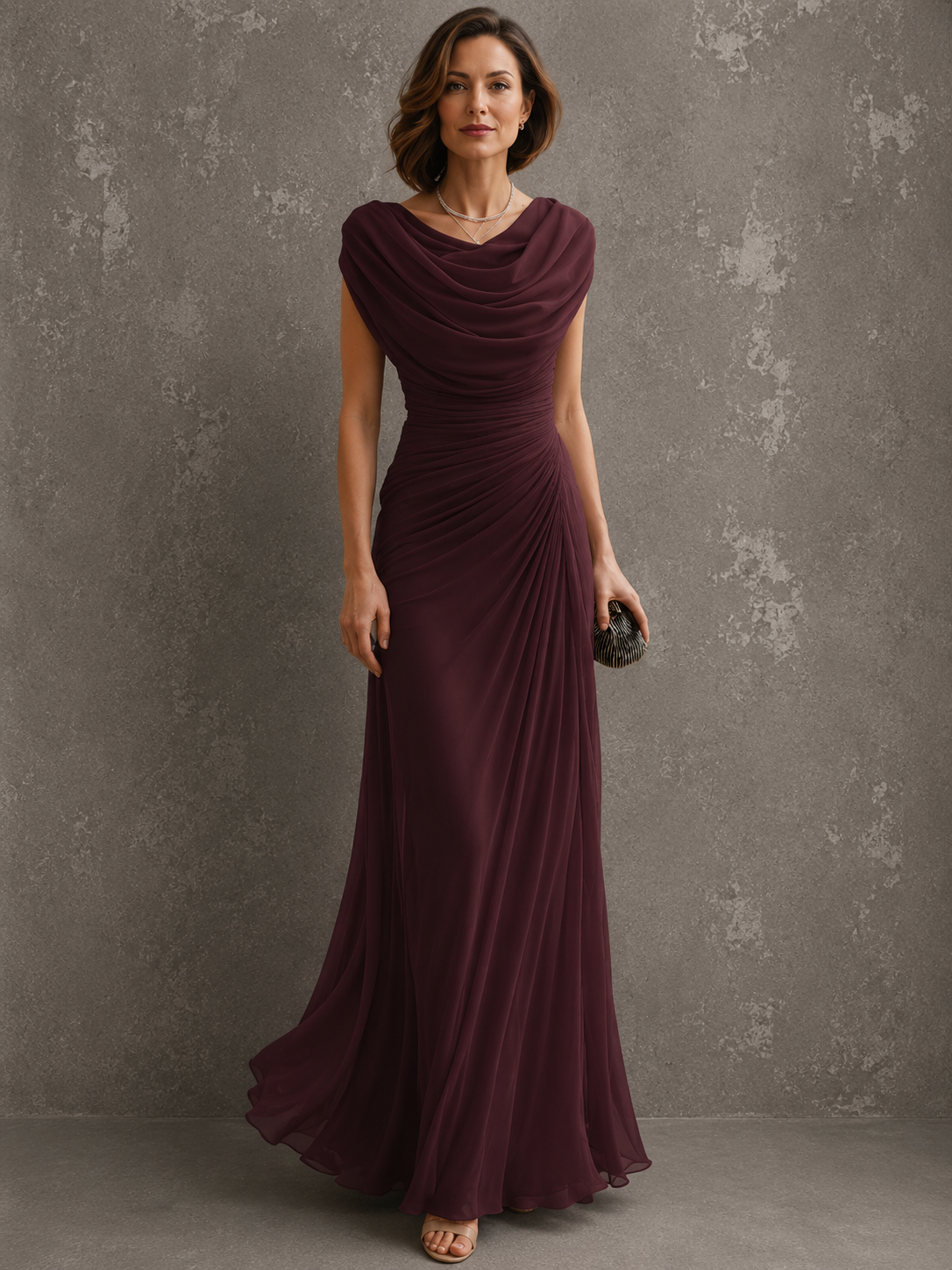 Jilliann | Vestido largo elegante