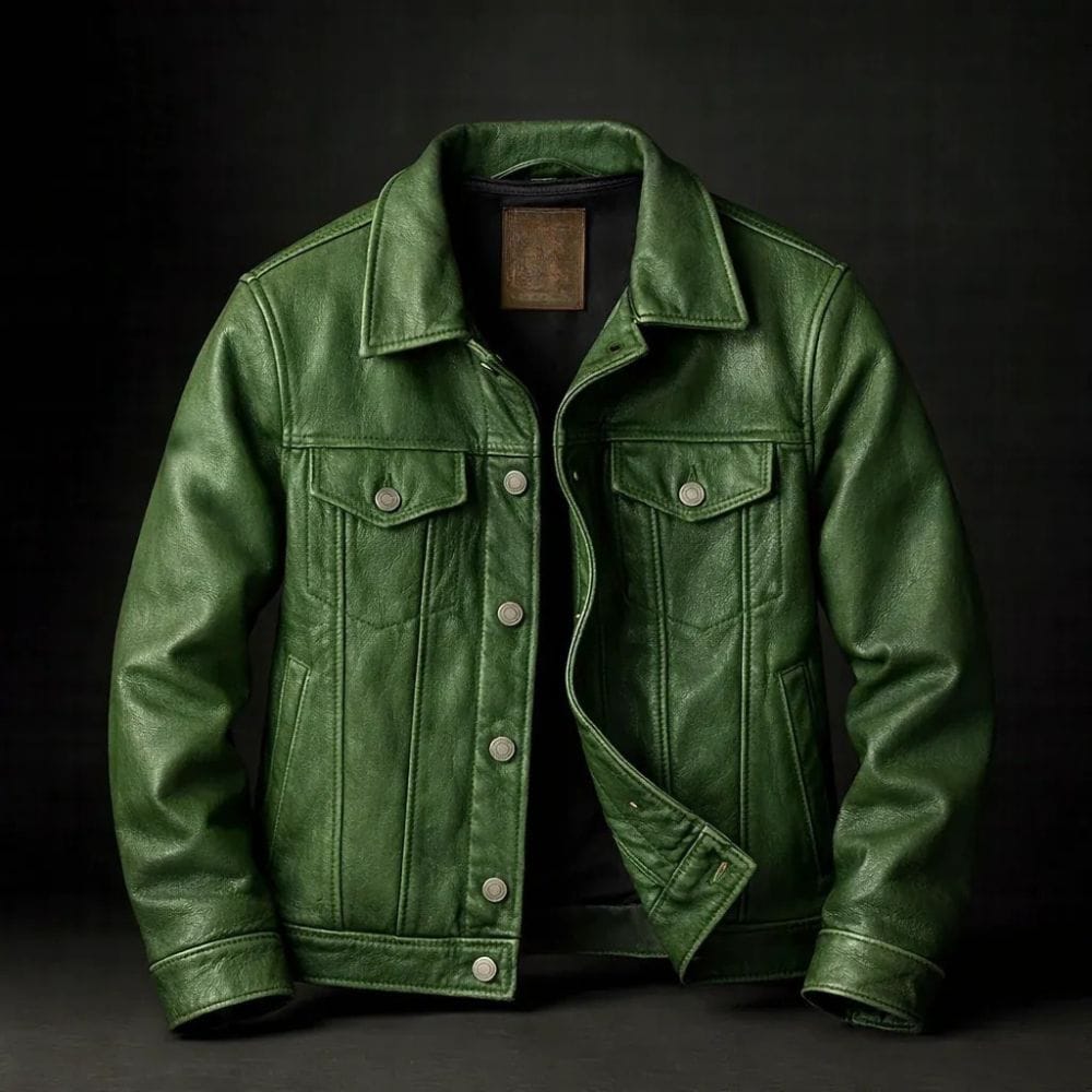 Rafael | Chaqueta de cuero clásica