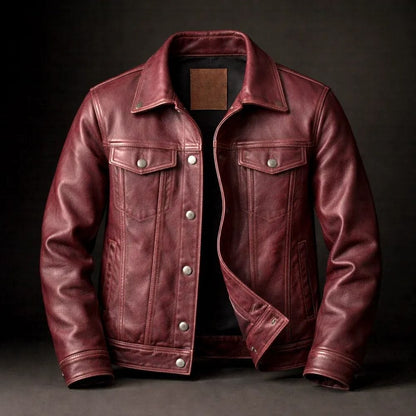 Rafael | Chaqueta de cuero clásica