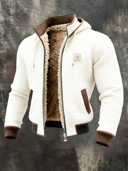 Laluna | Chaqueta retro con capucha y cremallera